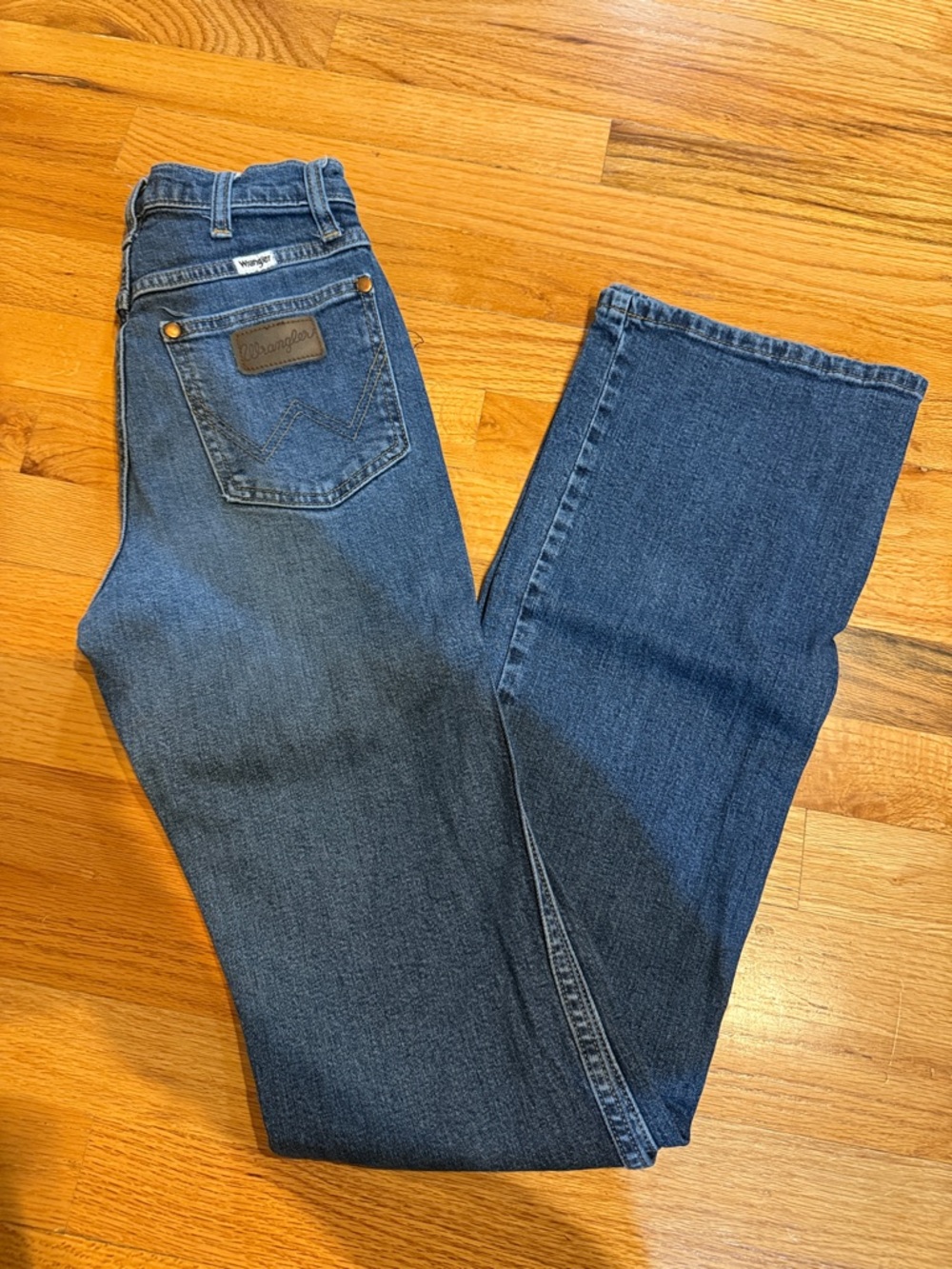 24x36 Wrangler Westward 626 Women's Dark Blue Boot Cut Jeans